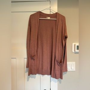 Light pink cardigan